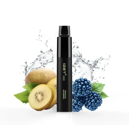 IGET LEGEND 4000 KIWI BLUE RASPBERRY disposable vape device