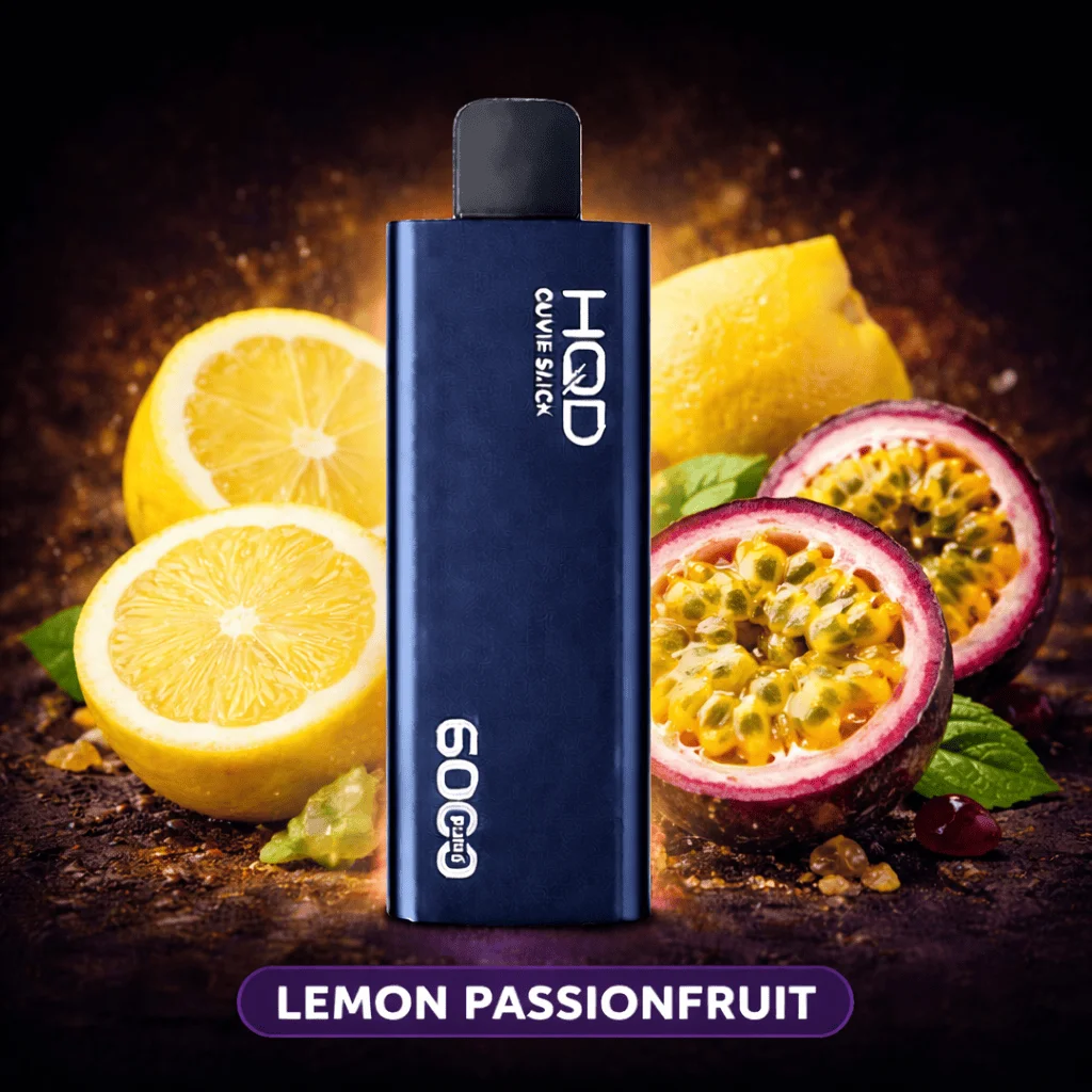 lemon-passionfruit-hqd-cuvie-slick-6000-new-flavour HQD Cuvie Slick 6000 Lemon Passionfruit vape device
