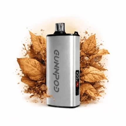 gunnpod evo 15000 tobacco vape device with classic tobacco flavor